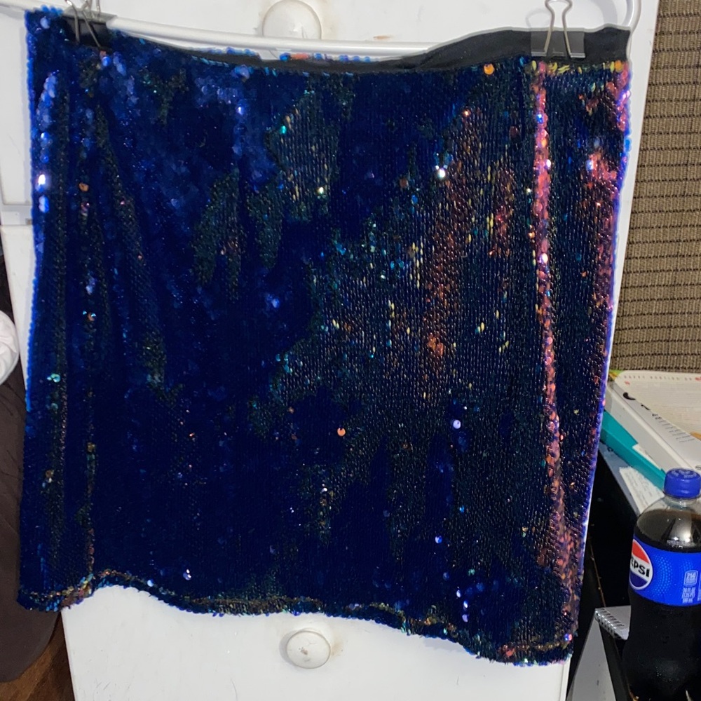 Windsor Midnight Sequin Mini Skirt